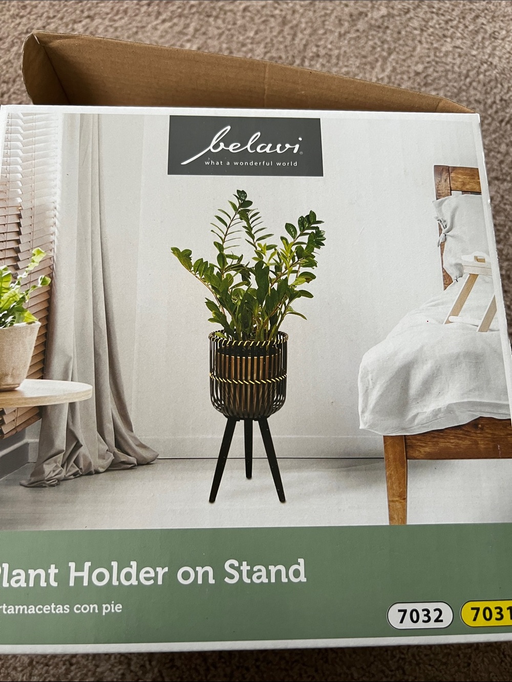 BOHO CHIC
Belavi Black Plant Holder on Stand
Bamboo & Wood
 9.8'' x 9.8'' x 9.8 - Picture 2 of 7